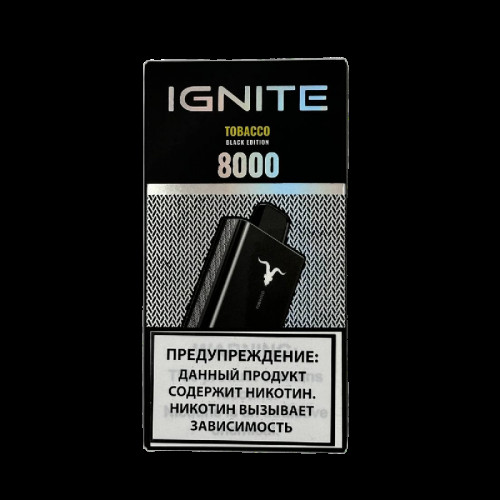 Электронная сигарета IGNITE V80 8000 затяжек Табак